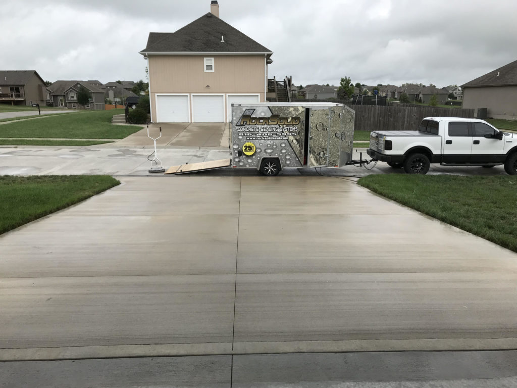 Concrete and Driveway Sealing and Waterproofing Rock Solid Seal