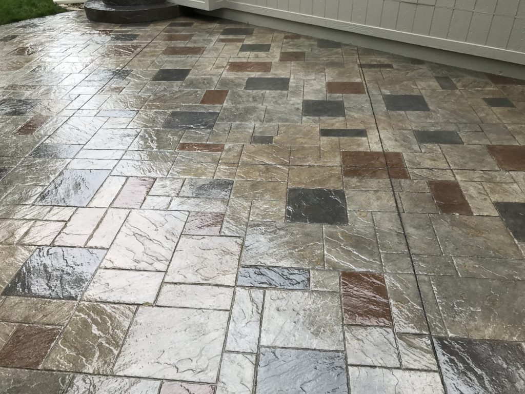 Decorative Concrete Sealing Kansas City Rock Solid Seal